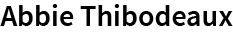 Abbie Thibodeaux Logo